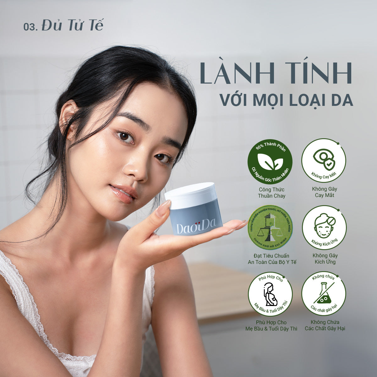 Kem Tẩy Trang Cải Thiện Mụn Đầu Đen (75g)
