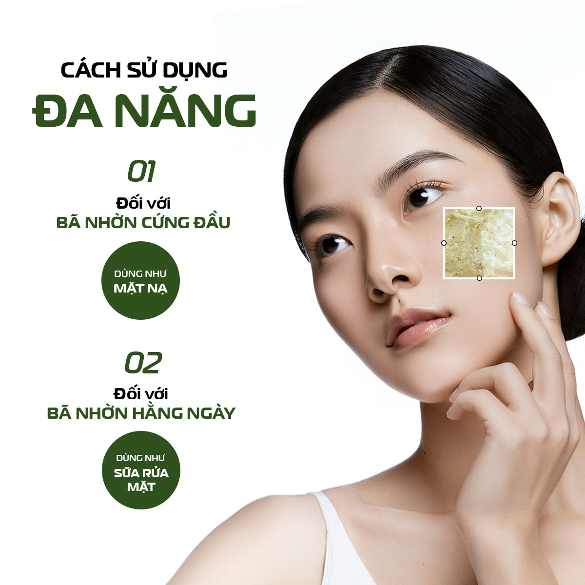 Bánh Rửa Mặt Cải Thiện Mụn Đầu Đen (120g)