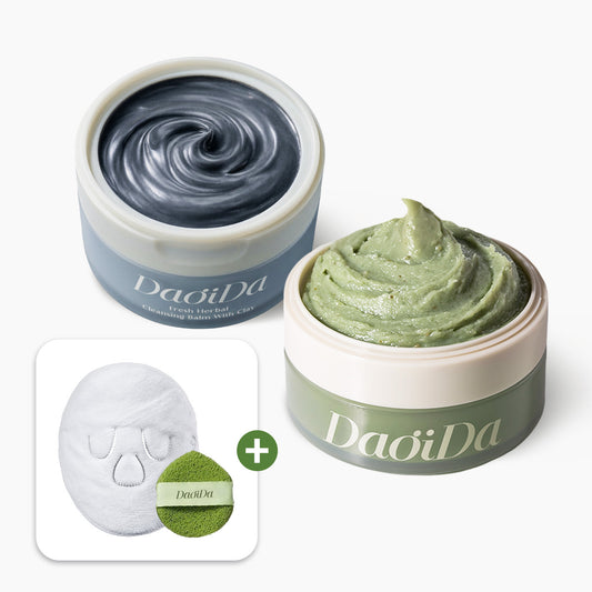 (MUA 2 TẶNG 2) Combo Kem Tẩy Trang & Bánh Rửa Mặt Thảo Mộc