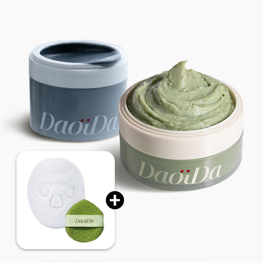 [MUA 2 TẶNG 2] Combo Kem Tẩy Trang Detox Than Tre & Bánh Rửa Mặt Thảo Mộc Tươi