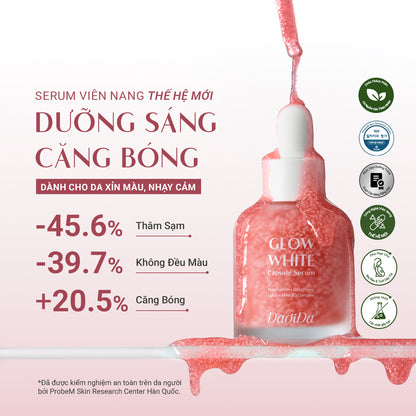 [VOUCHER 100K]  Serum Viên Nang Dưỡng Sáng Căng Bóng (30ml)