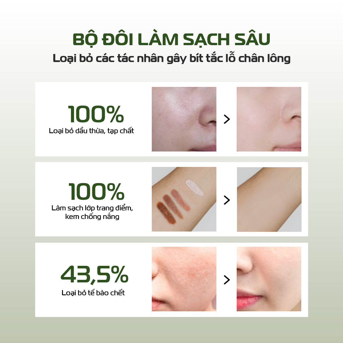 [QUÀ TẶNG FULLSIZE] Combo Kem Tẩy Trang Và Bánh Rửa Mặt