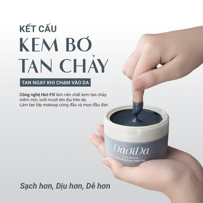 (Quà Tặng 200k) Kem Tẩy Trang Cải Thiện Mụn Đầu Đen (110g)