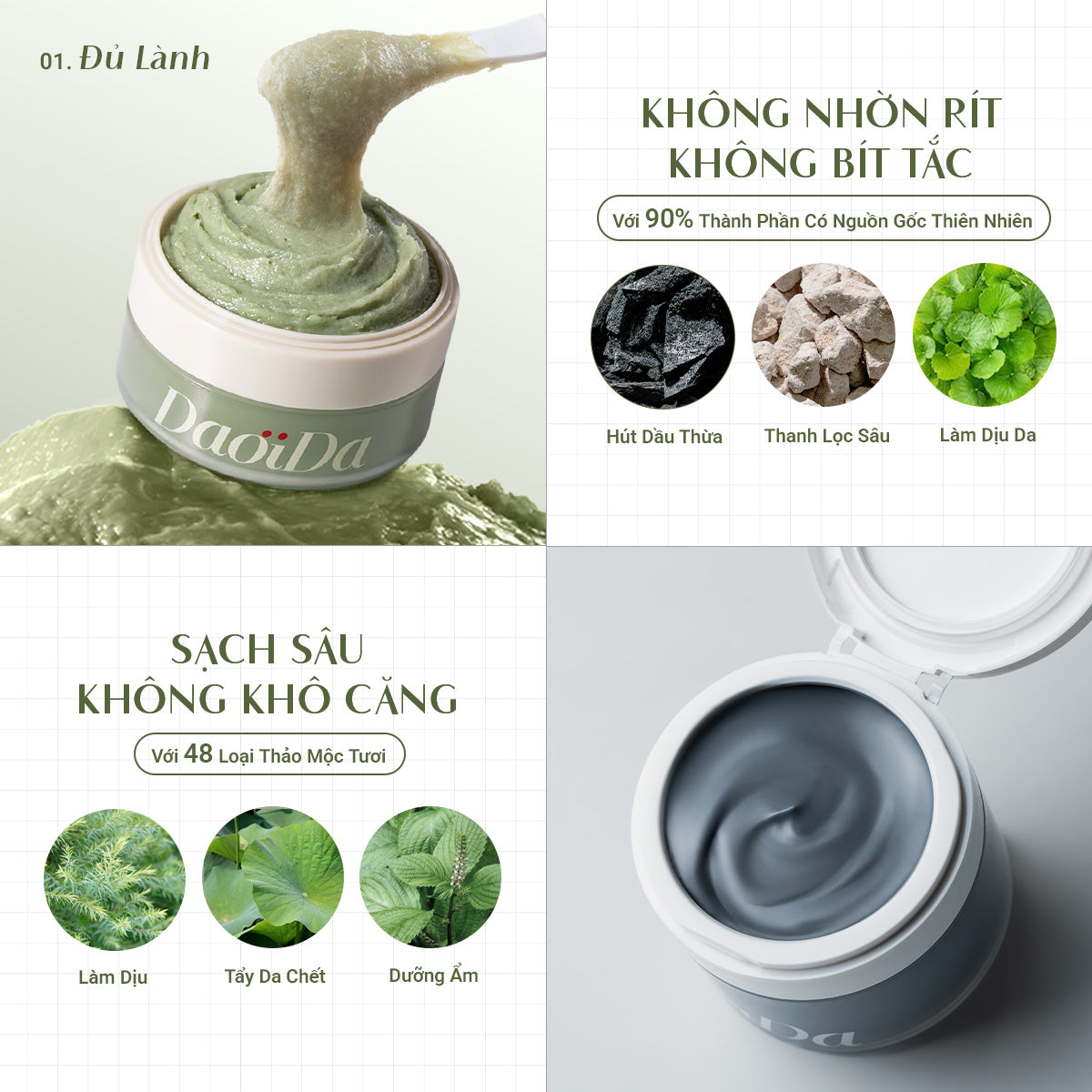 [VOUCHER 200K] Combo 3 Làm Sạch Mụn Đầu Đen & Dưỡng Trắng Căng Bóng