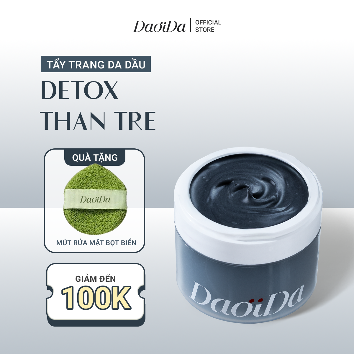 Kem Tẩy Trang Cải Thiện Mụn Đầu Đen (75g)