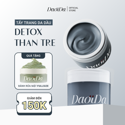 [TẶNG BÁNH RỬA MẶT FULLSIZE] Combo 2 Kem Tẩy Trang Cải Thiện Mụn Đầu Đen (75g)