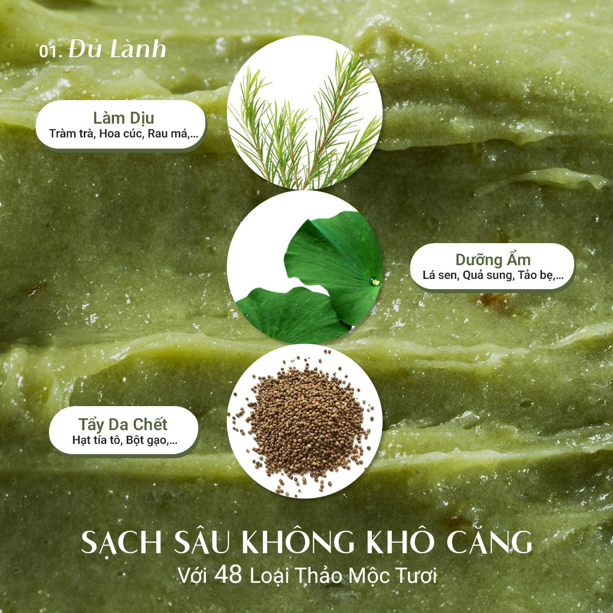 Bánh Rửa Mặt Cải Thiện Mụn Đầu Đen (120g)