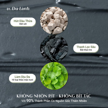 (Quà Tặng 200k) Kem Tẩy Trang Cải Thiện Mụn Đầu Đen (110g)
