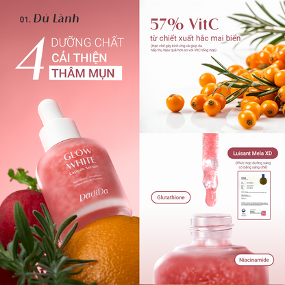 [VOUCHER 100K]  Serum Viên Nang Dưỡng Sáng Căng Bóng (30ml)