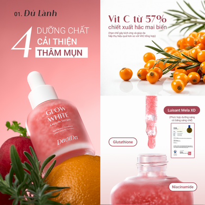 Serum Viên Nang Dưỡng Sáng Căng Bóng (30ml)