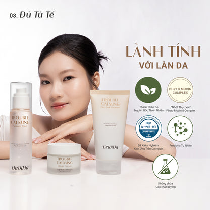 Bộ 3 cấp ẩm & làm dịu da Trouble Calming DaoiDa