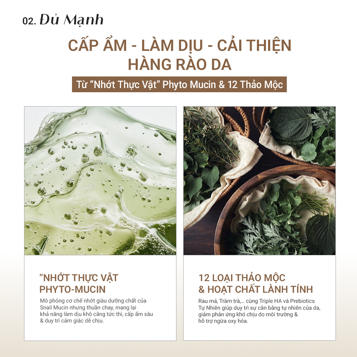 [MỚI] Serum Nhớt Thực Vật Làm Dịu Da 100ML