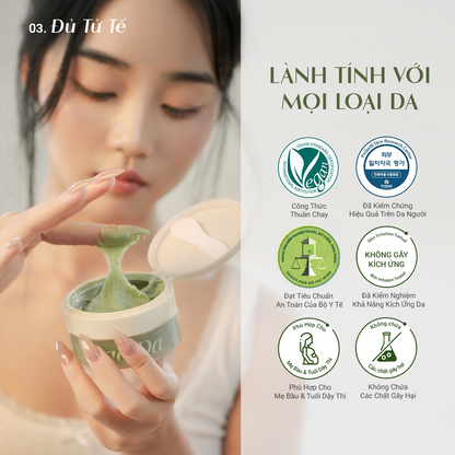 Bánh Rửa Mặt Cải Thiện Mụn Đầu Đen (120g)