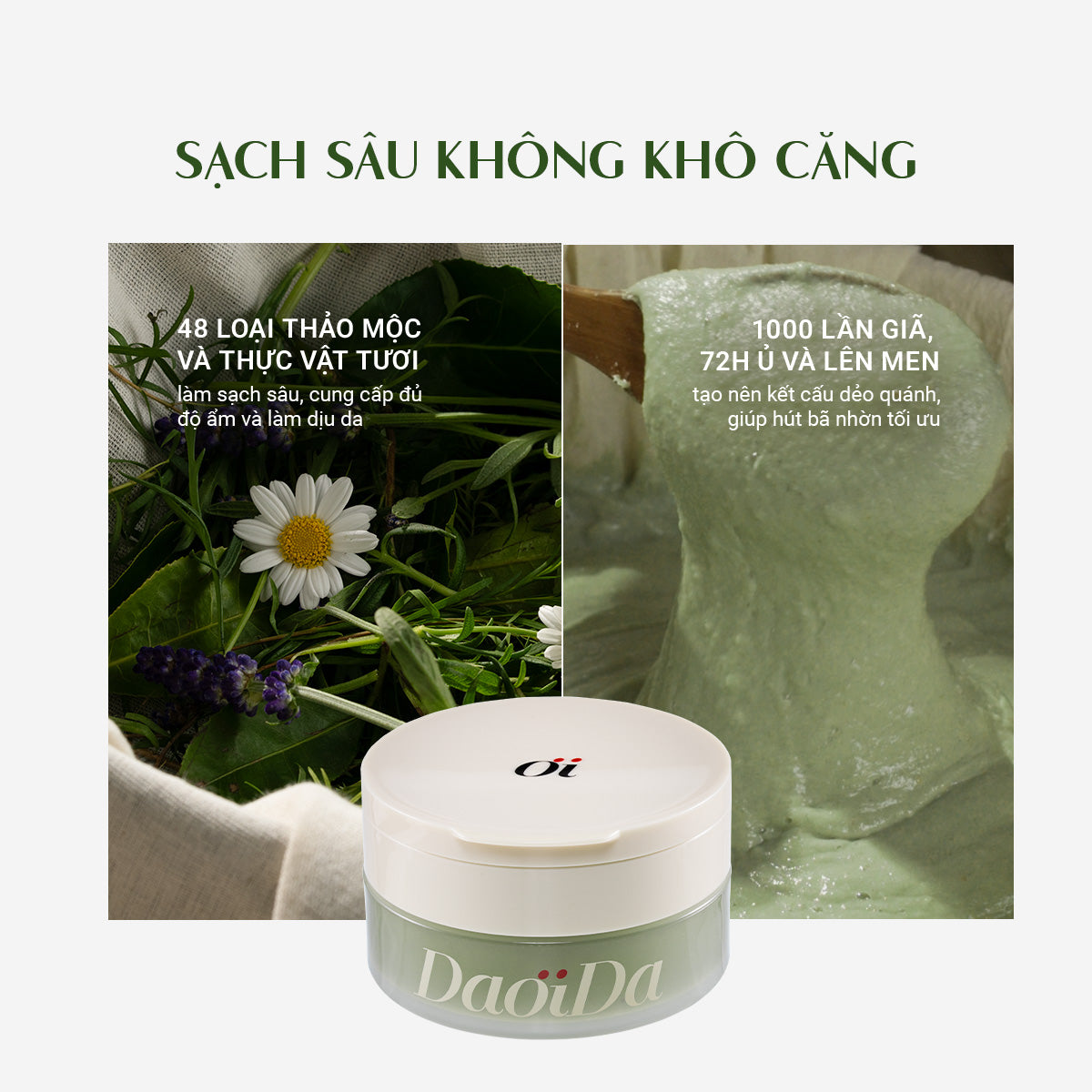 Bánh Rửa Mặt Cải Thiện Mụn Đầu Đen (120g)