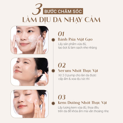 Bộ 3 cấp ẩm & làm dịu da Trouble Calming DaoiDa