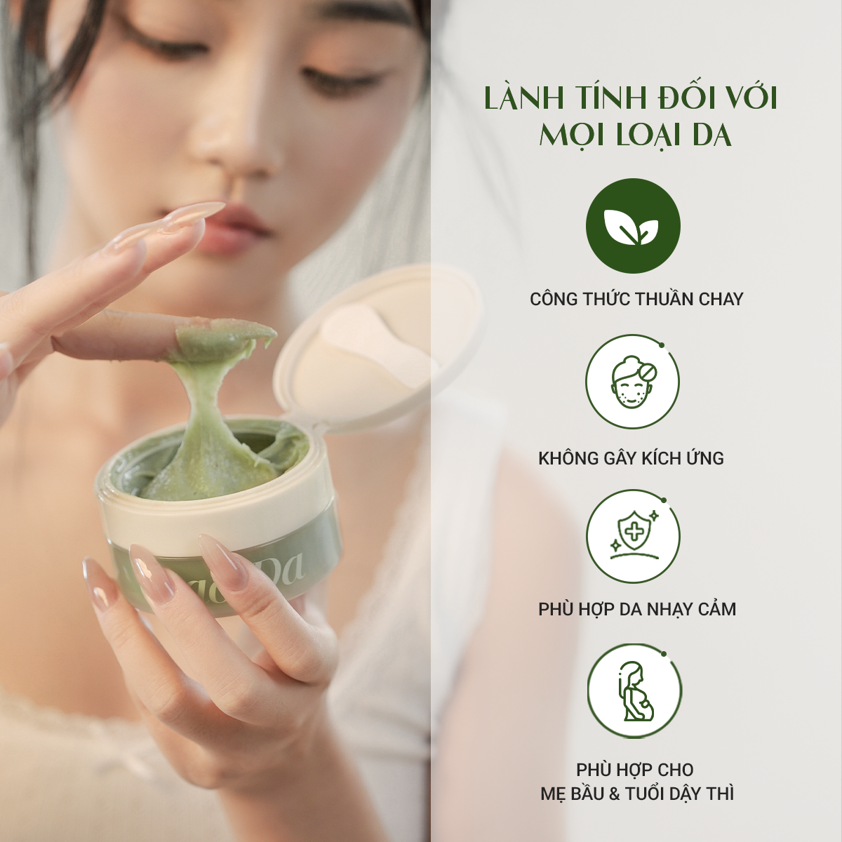[QUÀ TẶNG FULLSIZE] Combo Kem Tẩy Trang Và Bánh Rửa Mặt