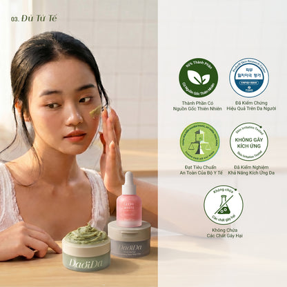 (SIÊU TIẾT KIỆM) Combo 3 Làm Sạch Mụn Đầu Đen & Dưỡng Trắng Căng Bóng