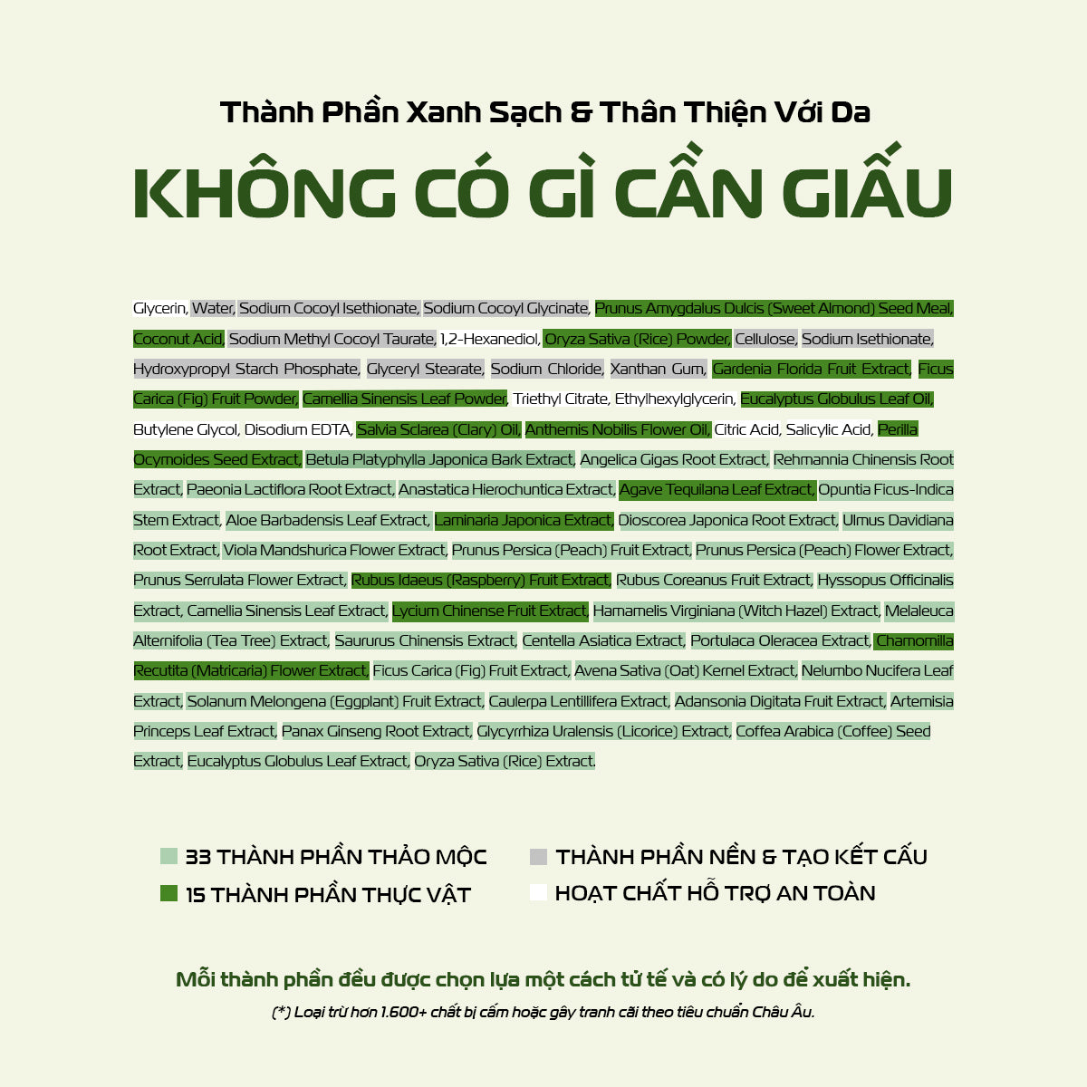 [1 ĐỔI 1] Bánh Rửa Mặt Thảo Mộc Tươi DaoiDa Cải Thiện Mụn Đầu Đen & Lỗ Chân Lông (120G)